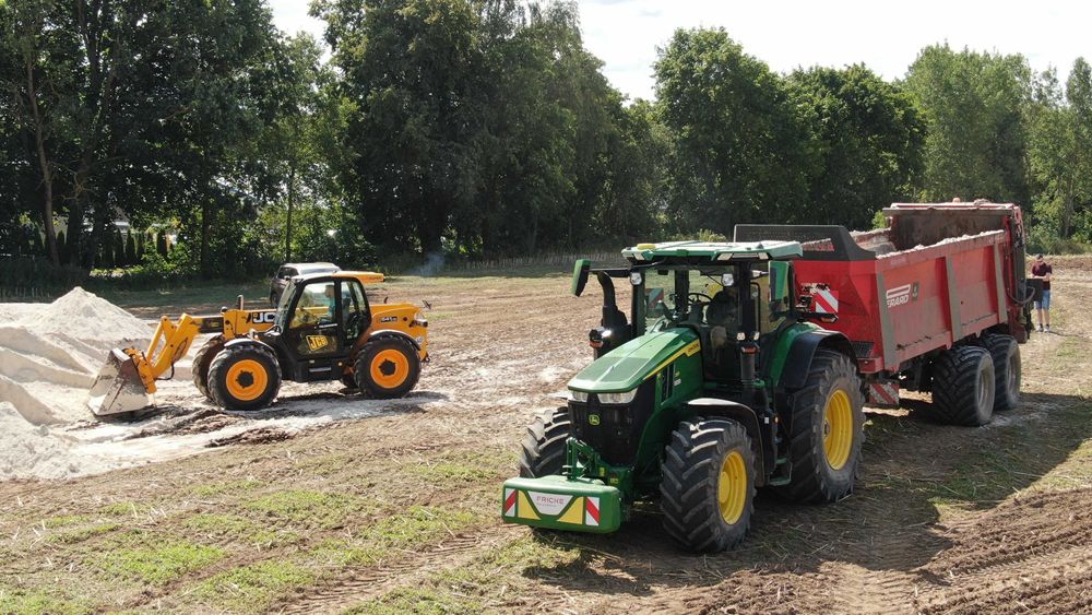 Sprzedaż wapna, nawozu siarkowego, siarkowo-wapniowego