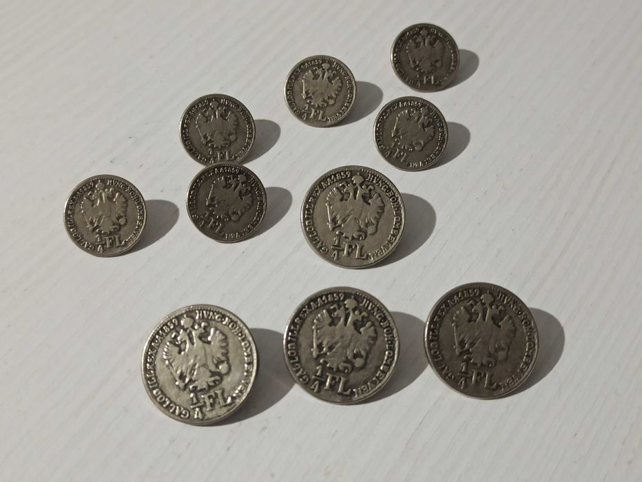 Пуговицы австрийские 1/4 флорина