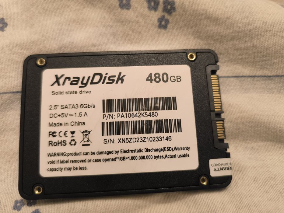 SSD 480gb 2.5 sata