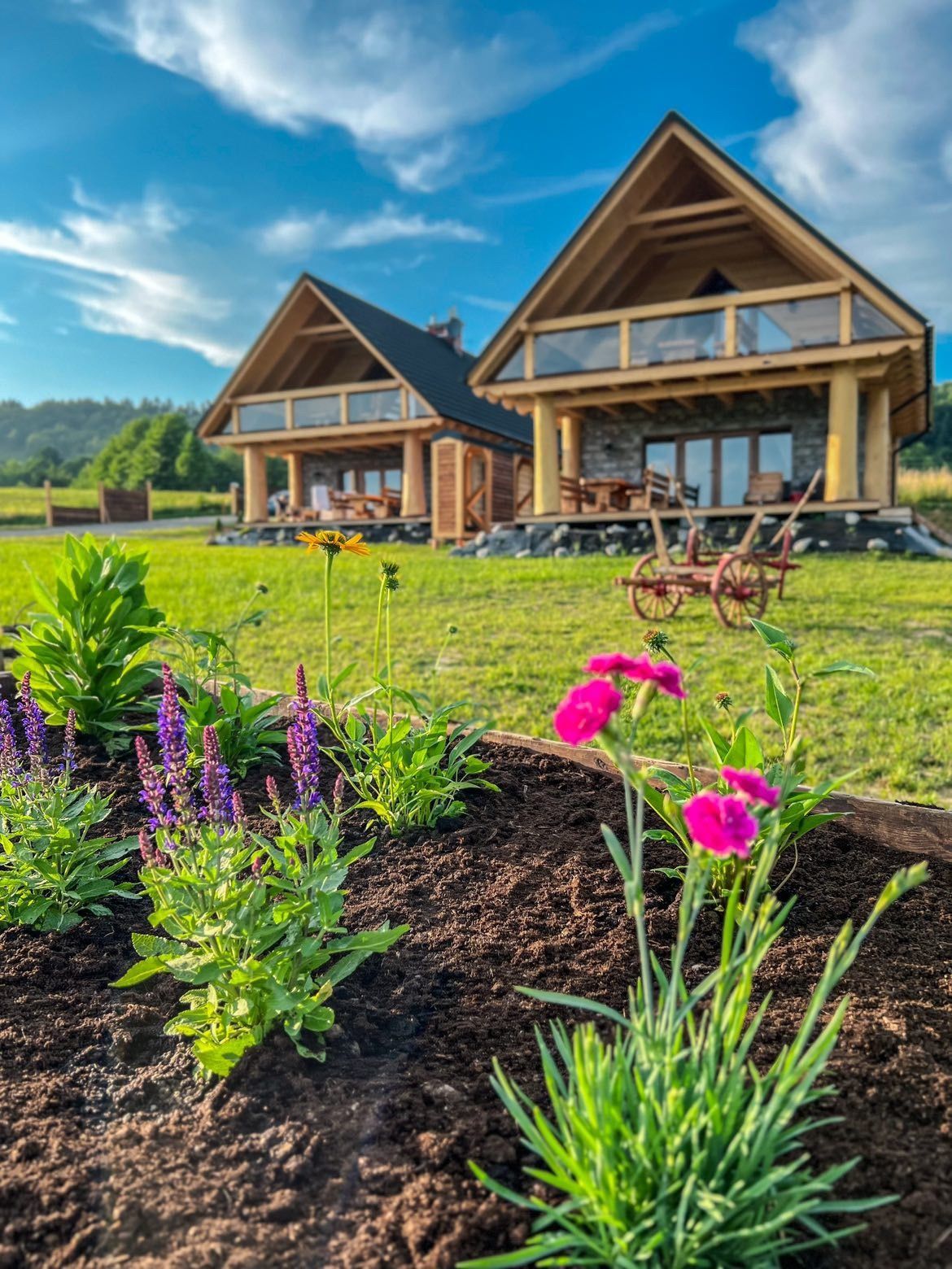 Wynajmę domek z  Balią i Sauną na wyłączność i pięknym widokiem