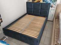 Łózko tapicerowane Bed design 140x200 z pojemnikiem