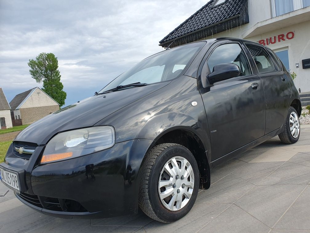 CHEVROLET KALOS 2007 r * 1.2 Benzyna+LPG * 5 Lat w Kraju- 1 WŁAŚCICIEL