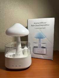 Зволожувач повітря гриб з ефектом дощу, аромадифузор