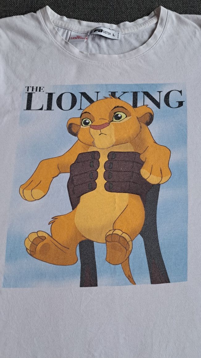 Król  Lew Simba koszulki r.L Disney  FB Sister