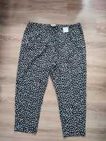 Spodnie plus size z wiskozy