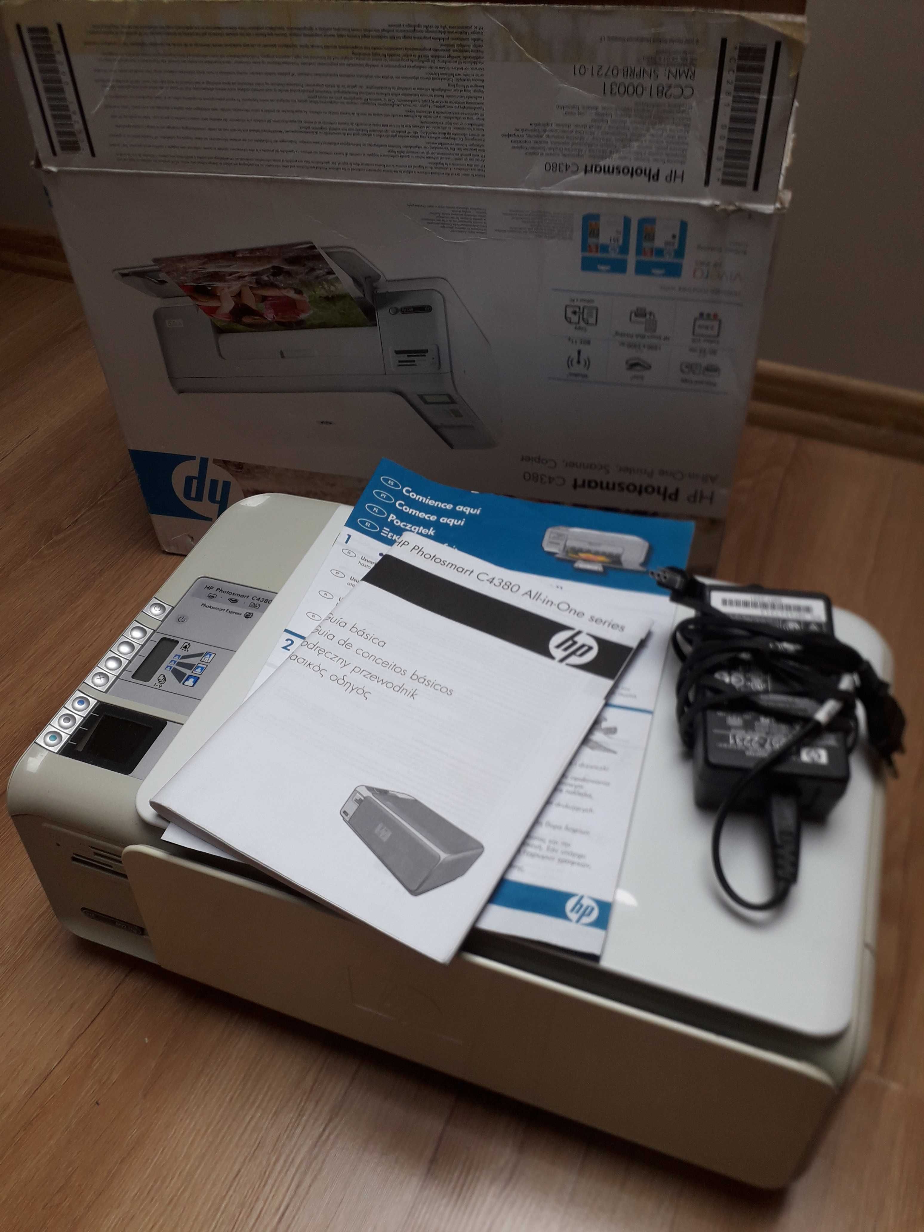 urządzenie wielofunkcyjne drukarka hp photo smart c 4380