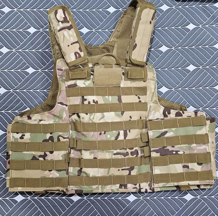 Colete Tático NUPROL RTG Airsoft MOLLE Multicam