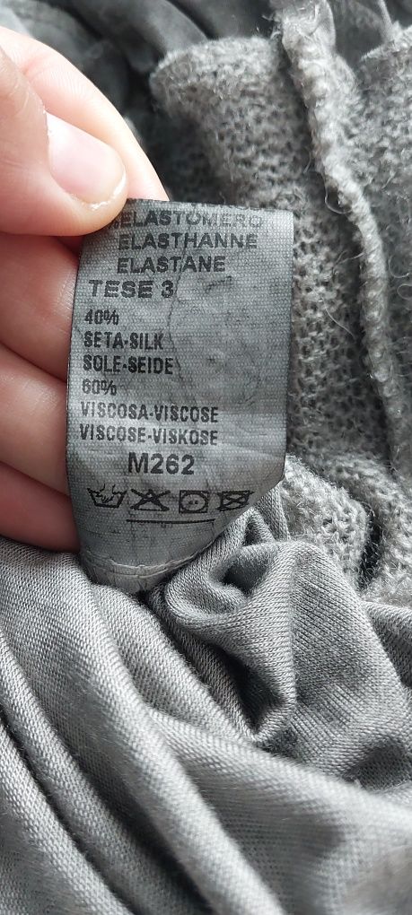 Sweter szary xl xxl