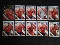Karty kolekcjonerskie PANINI piłkarskie 2019 - 283 sztuki