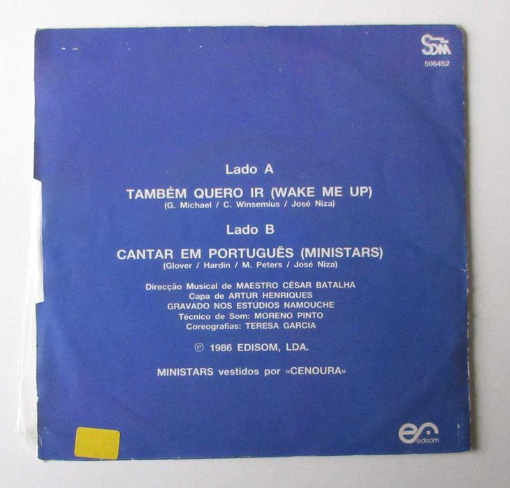 MINISTARS - Também Quero Ir (Wake Me Up) (SINGLE)