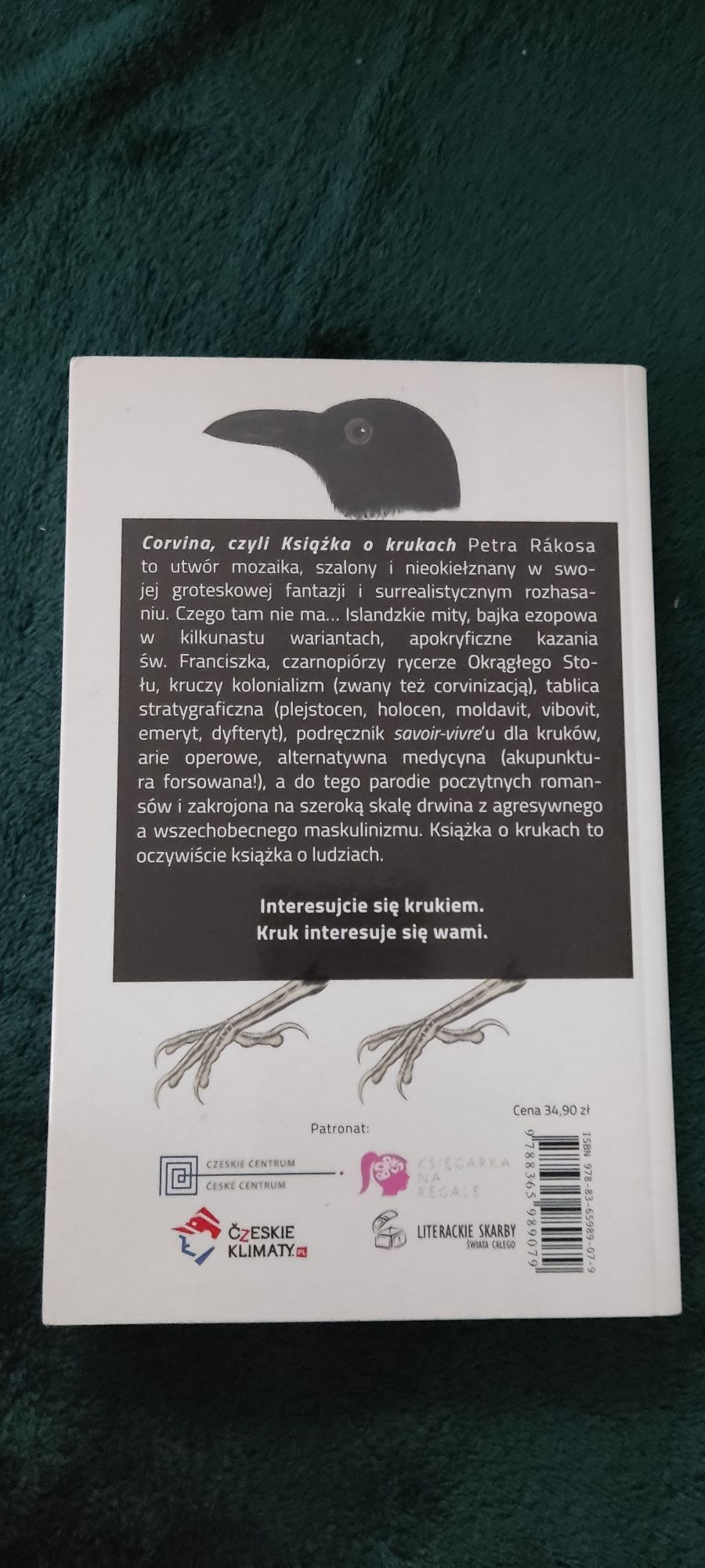 Corvina czyli książka o krukach Petr Rakos