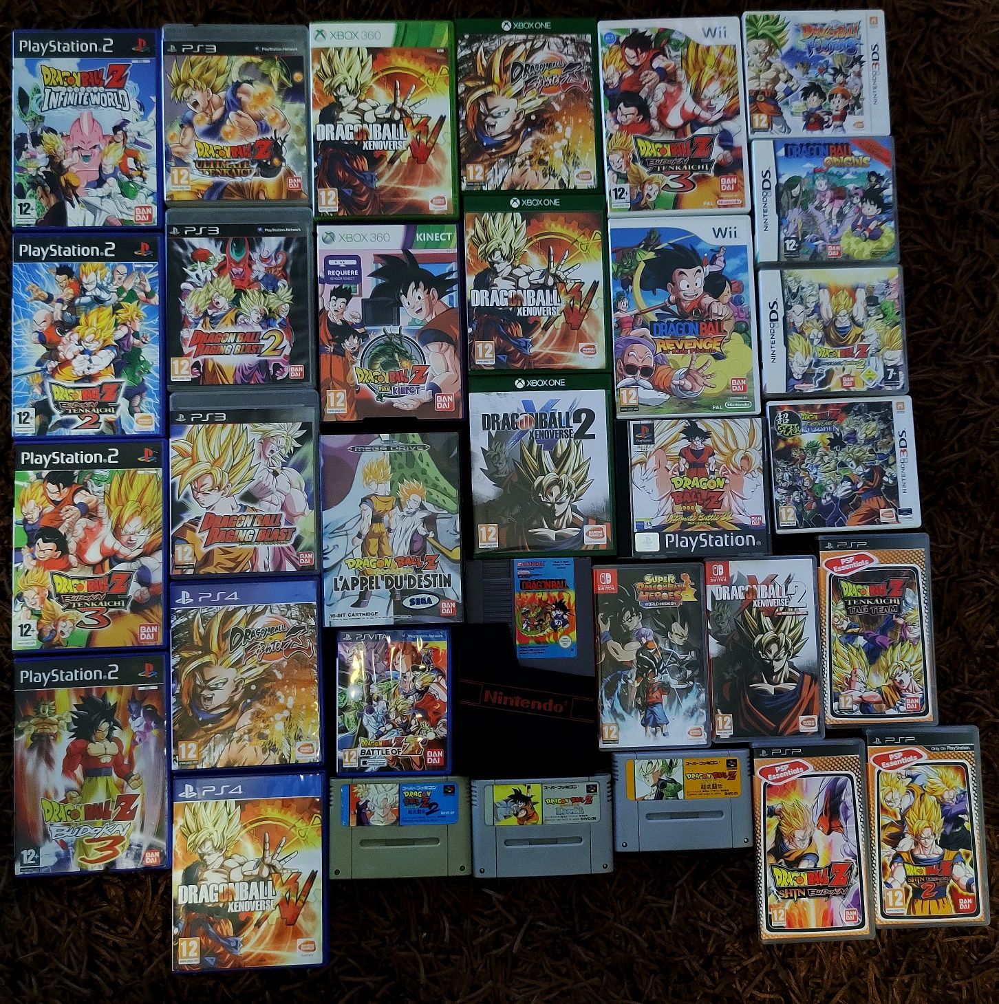 Dragon Ball (Nintendo, PlayStation, Xbox, S.Famicom)