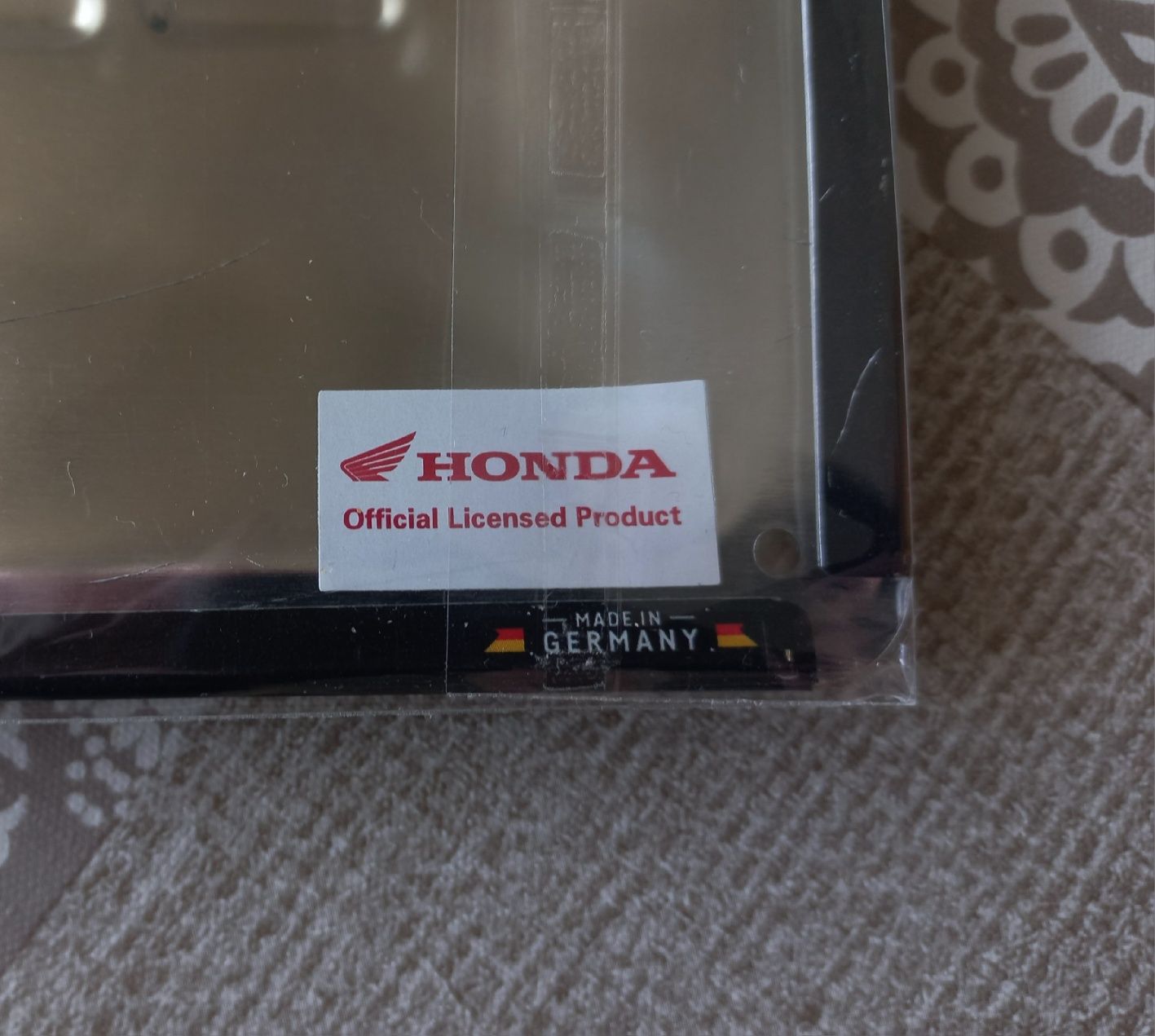 Placa Metal Honda