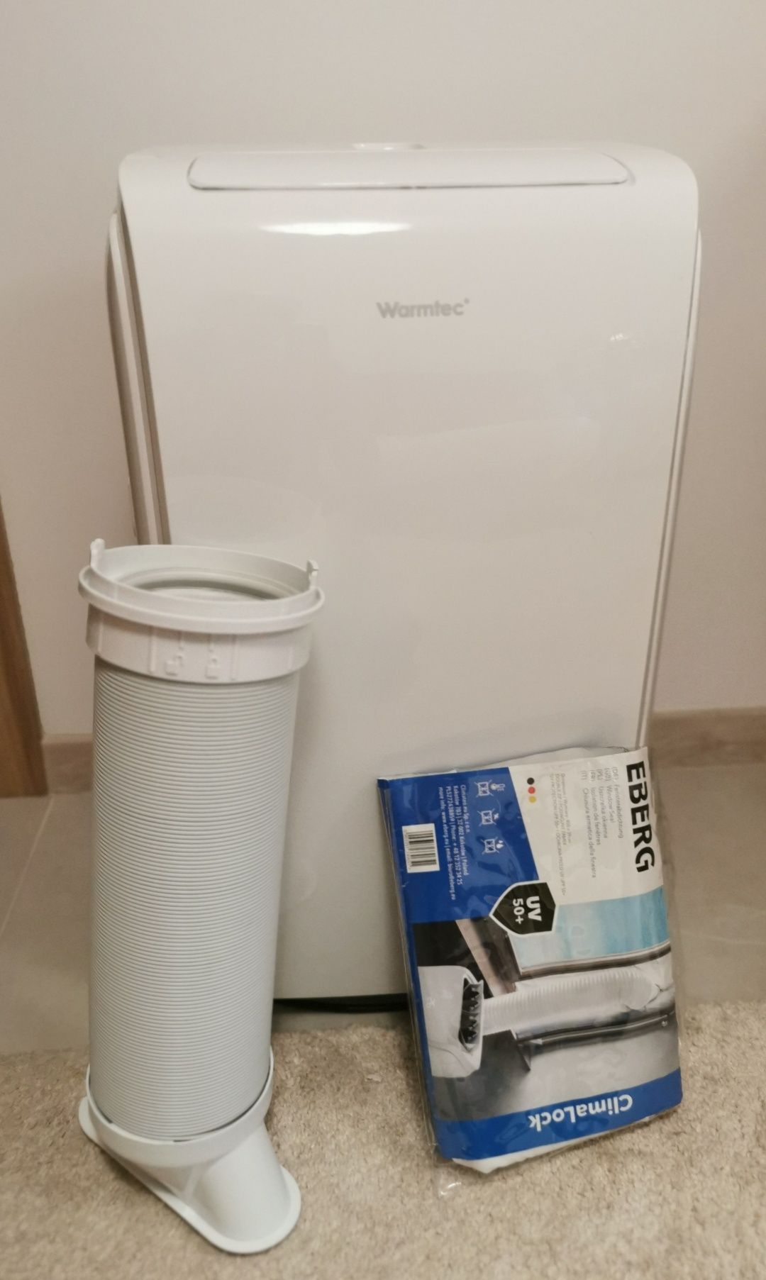 Przenośny klimatyzator Warmtec Senja KP32W –stan bardzo dobry + GRATIS
