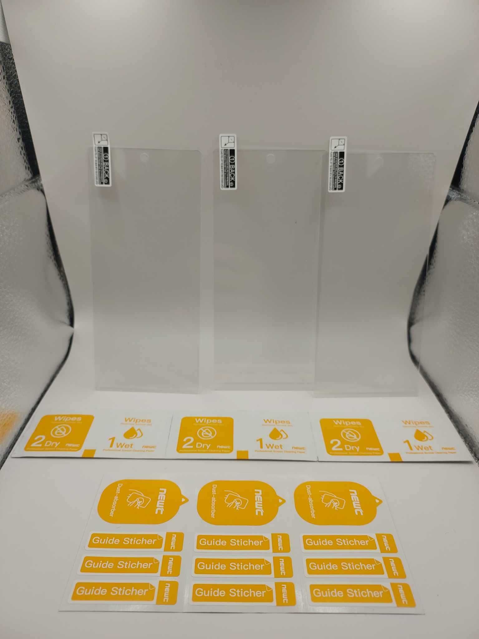 NEW'C 3 sztuki Szkło dla Google Pixel 7a Hartowane
