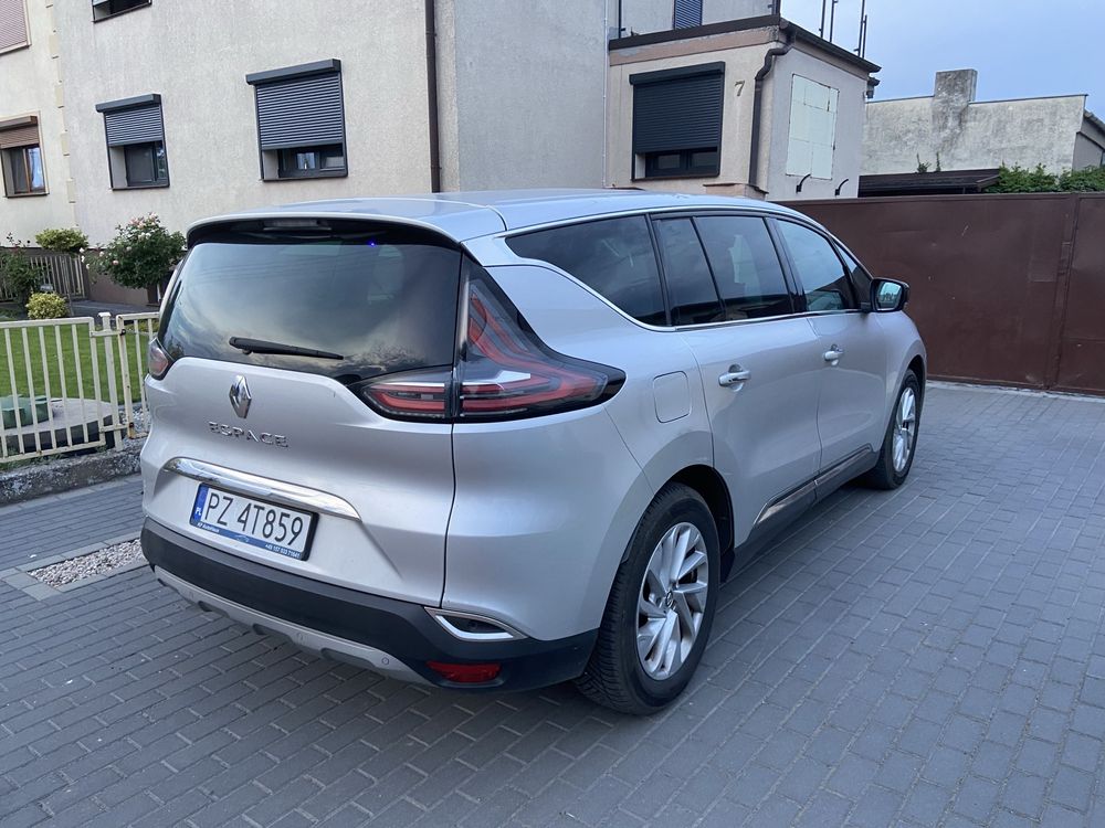 Renault Espace V 1.6 DCI 160KM 7 osob osoba prywatna super stan