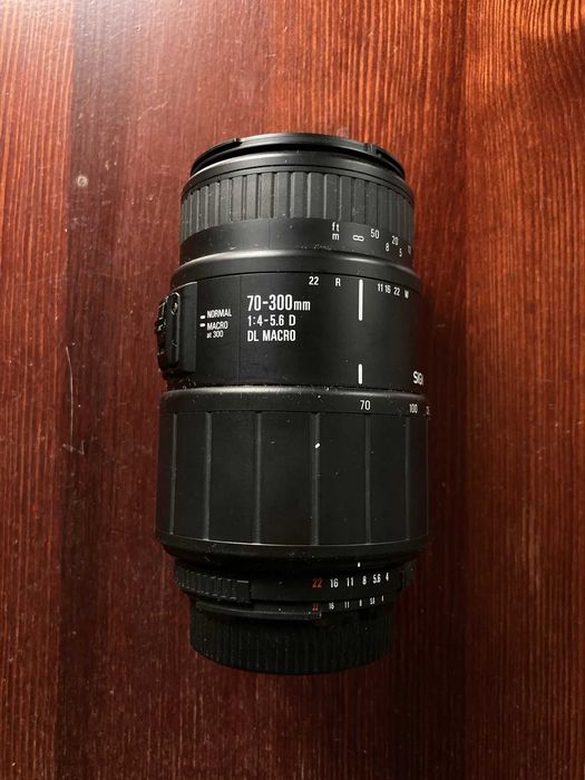 Obiektyw Sigma 70-300mm macro nikon bagnet F