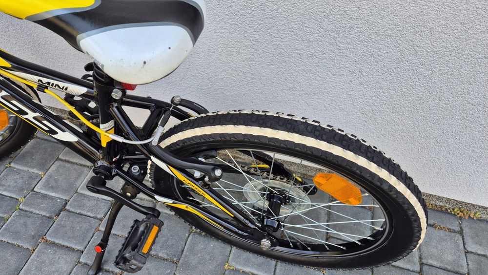 Rower 20 KROSS Hexagon - rama ALU - rowerek dziecięcy