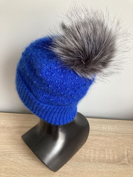 NOWA ciepła habrowa czapka na zimę