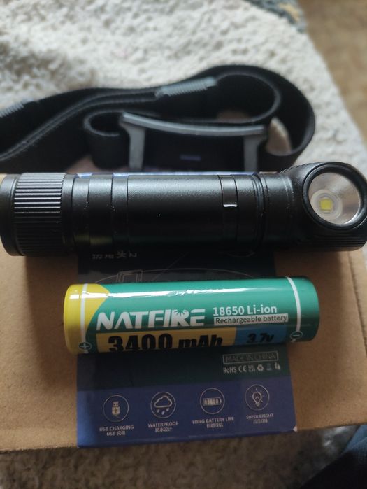 Фонарь Wukkos WK03. Налобный фонарь Natfire Hs50.