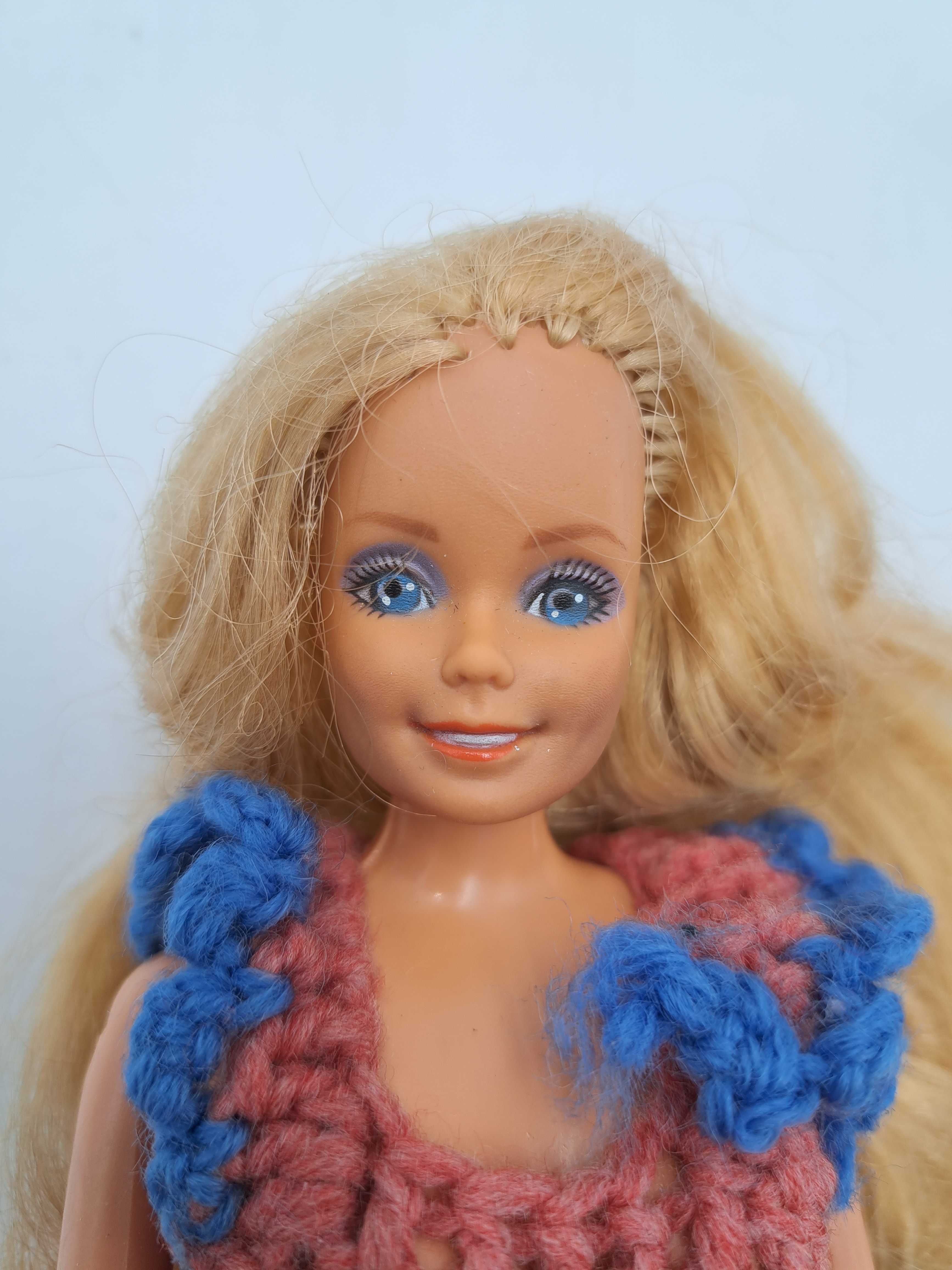 Lalka Barbie Mattel długie włosy blond, vintage