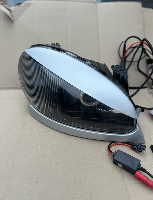 Фары Lanos - Sens - Би Линзы / ресницы / ксенон Н1 / блоки