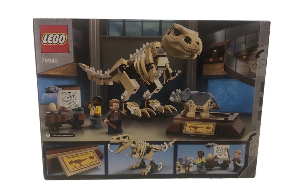 LEGO Jurassic World 76940 Wystawa skamieniałości dinozaura tyranozaura