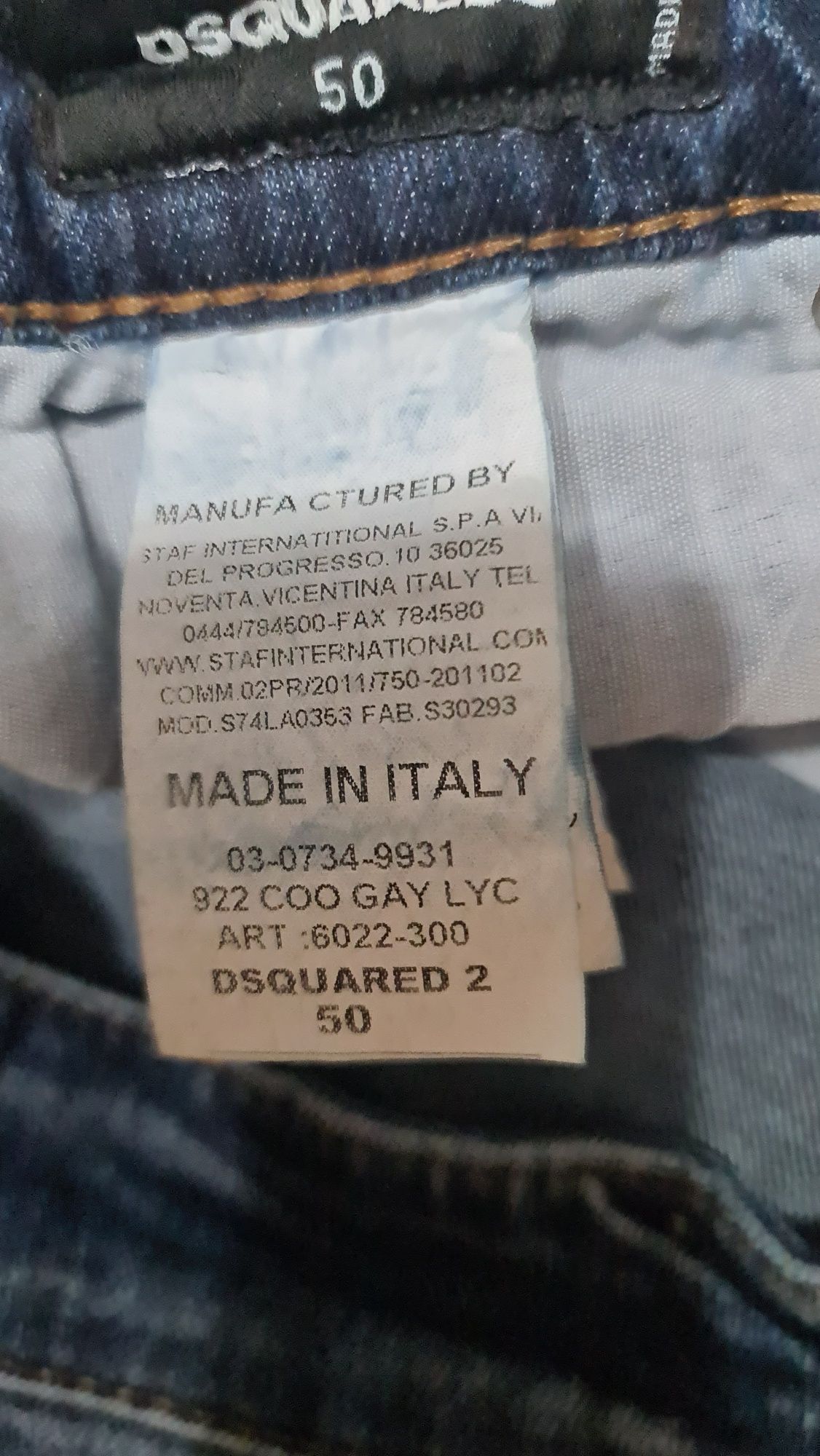Oryginalne jeansy męskie dsquared2,