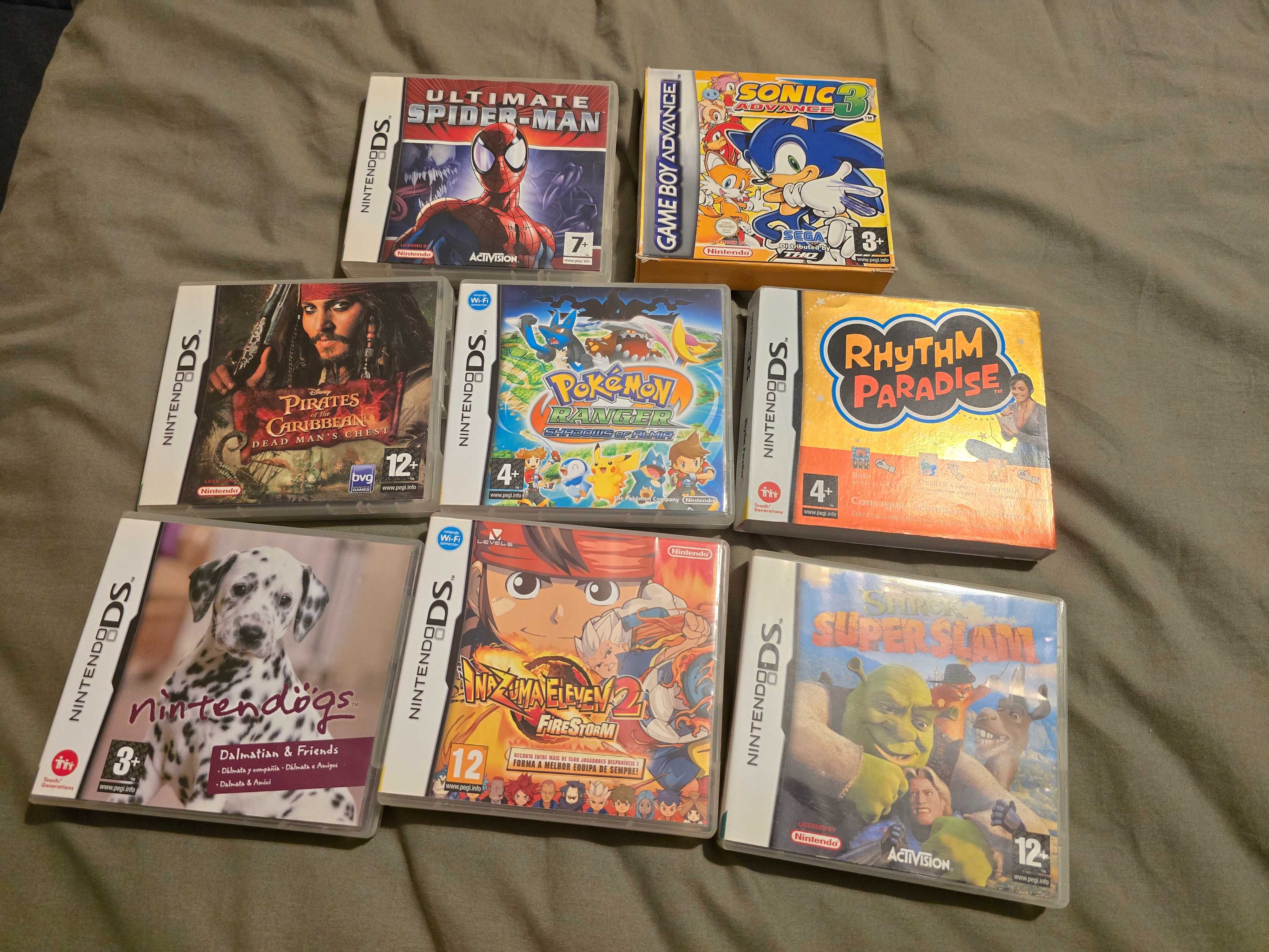 Jogos (PS4 / PS Vita / Wii / Nintendo DS / GBA) - Ver Descrição