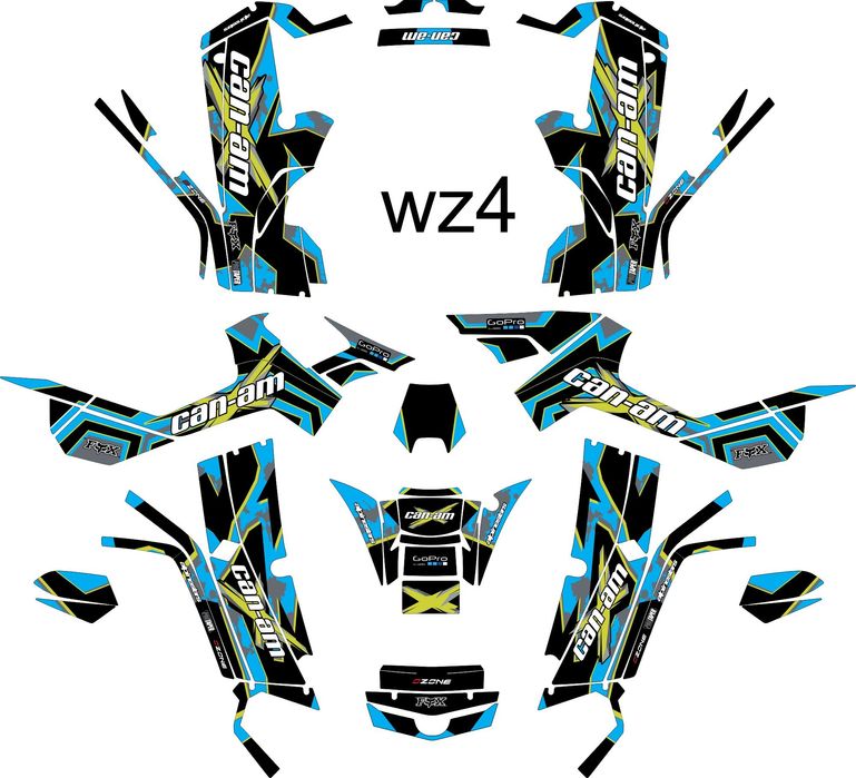 Naklejki Can-am outlnder 2006 - 2012 G1 max okleina
Can am Outlander G