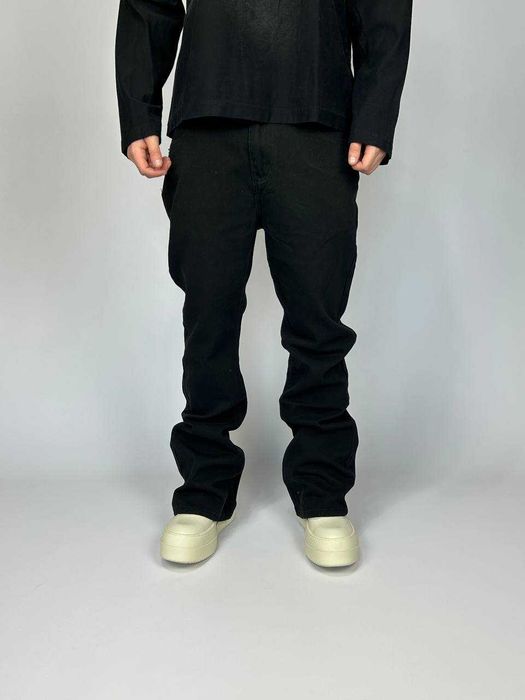 BALENCIAGA flared faded washed jeans клеш кльош джинси джинсы