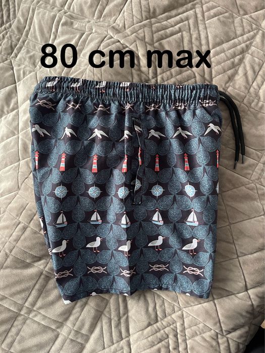 Szorty spodenki pas do 80 cm  kąpielowe exuma S/M