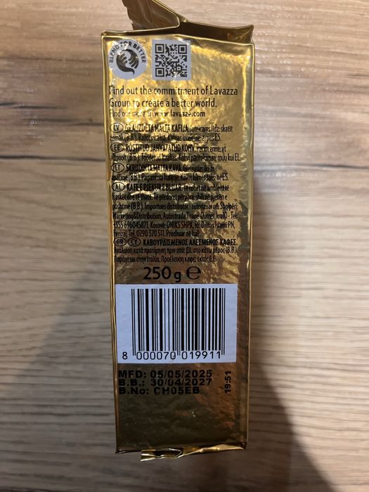 Kawa Lavazza 250 g 2 sztuki
