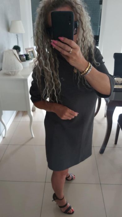 Sukienka Szara, Zara