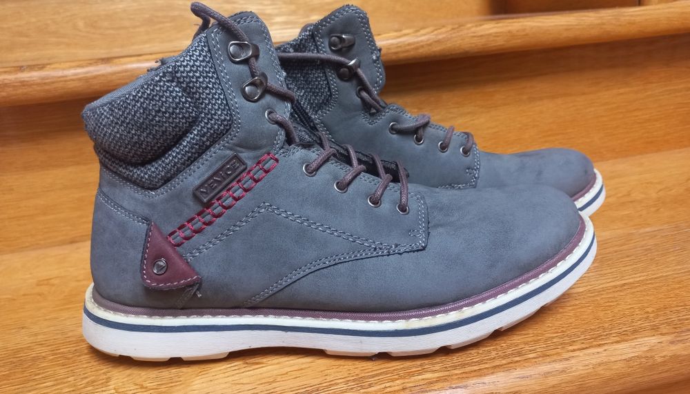 Buty męskie wyższe szare Venice Eu 44