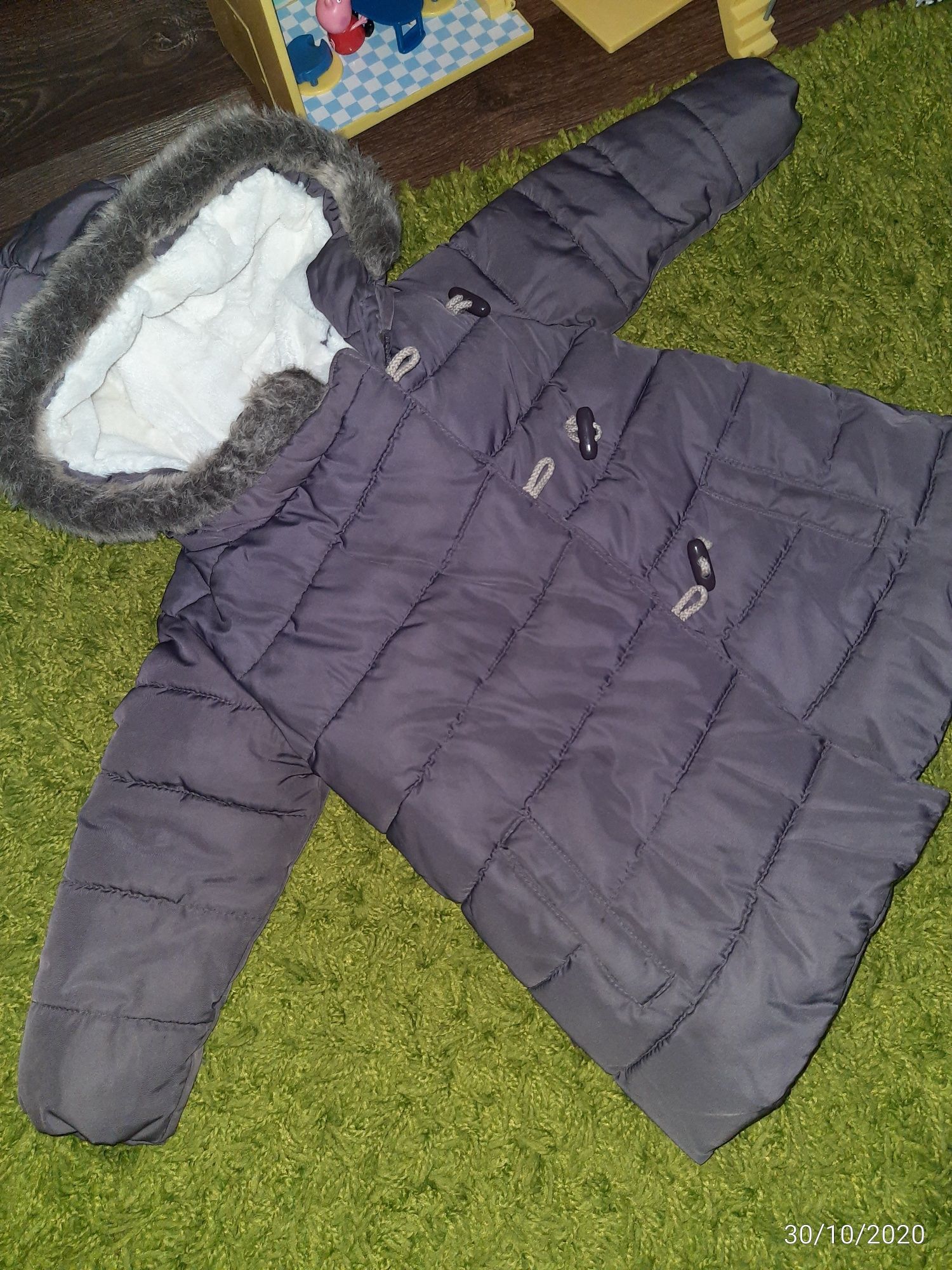 Человечек теплый детский  H&M zara Carter's, куртка зимняя, пальто