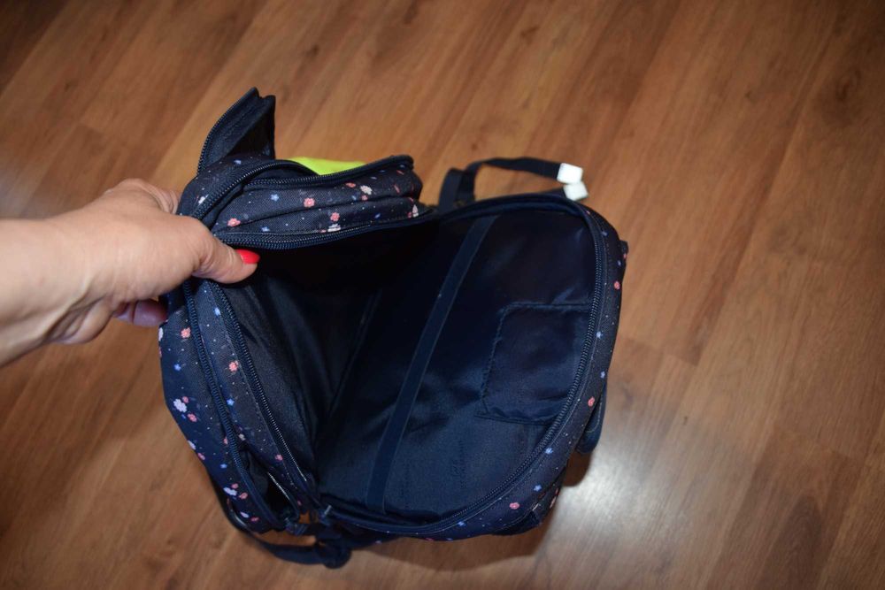 Plecak szkolny jednokomorowy BECKMANN wielokolorowy 26 l