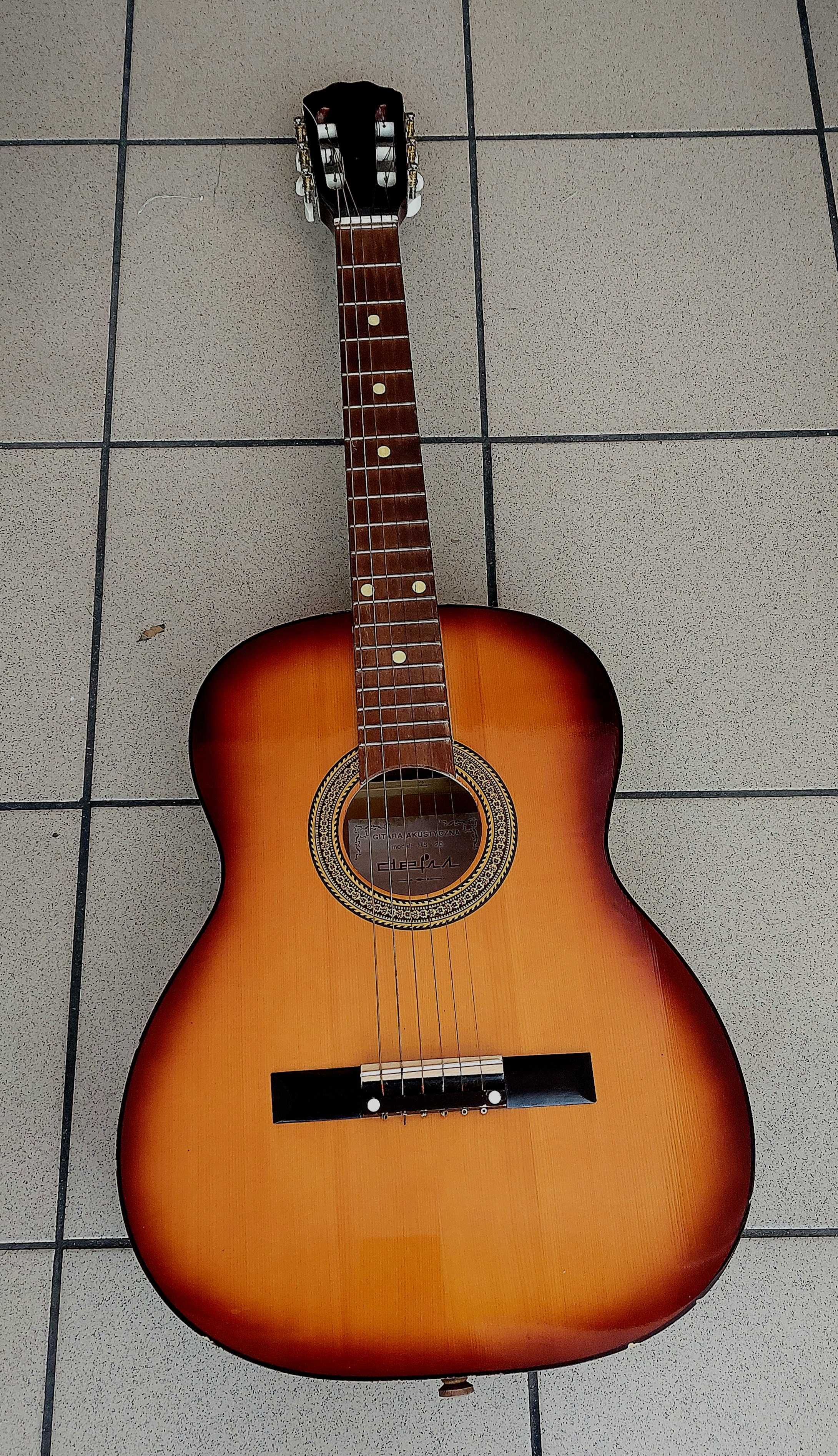 Gitara Akustyczna Defil HS 20 + pokrowiec miękki / Nowy Lombard /Cz-wa