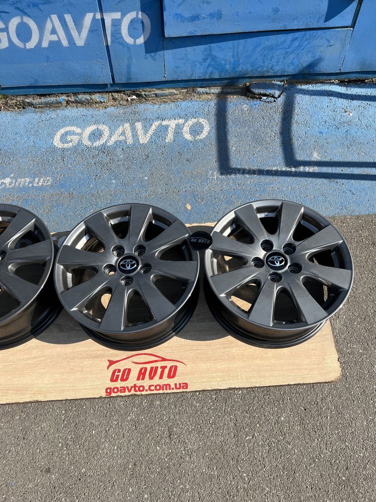 Goauto диски Toyota 5/114.3 r16 et45 6.5j dia60.1 як нові