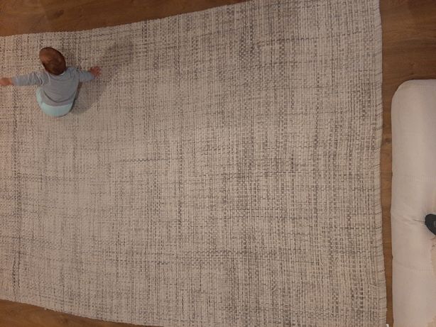 Tapete de lã e algodão 300×200