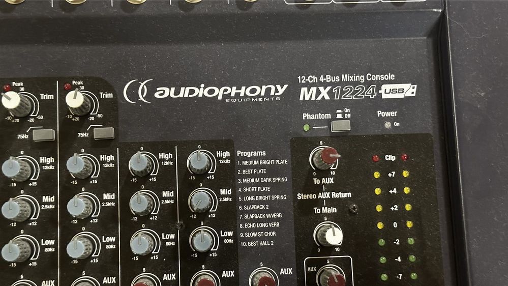 Mesa de Mistura Audiophony MC1224