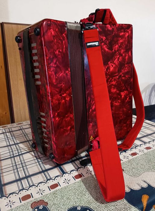 Acordeão Weltmeister Stella e Concertina Hohner Imperial III