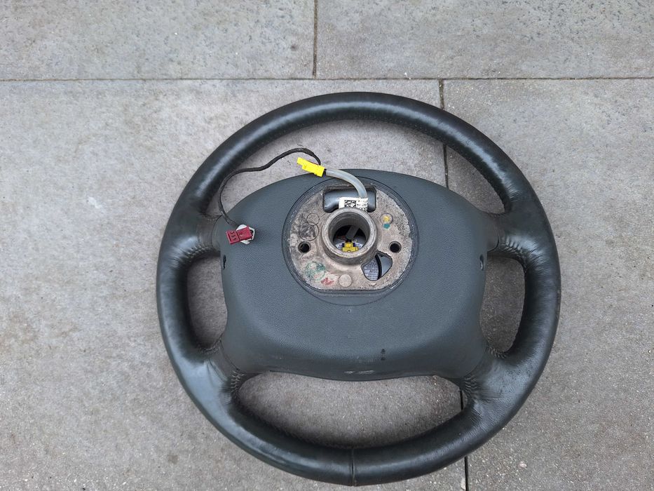 Kierownica zielona skóra Audi A6 C5 A8 D2 Allroad multifunkcja