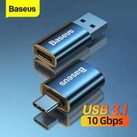 Адаптер Baseus Ingenuity Series Mini OTG Adaptor Type-C to USB-A 3.1