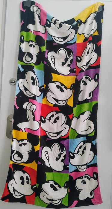 Toalha / toalha de praia Mickey, Disneyland Paris, 150 cm x 80 cm