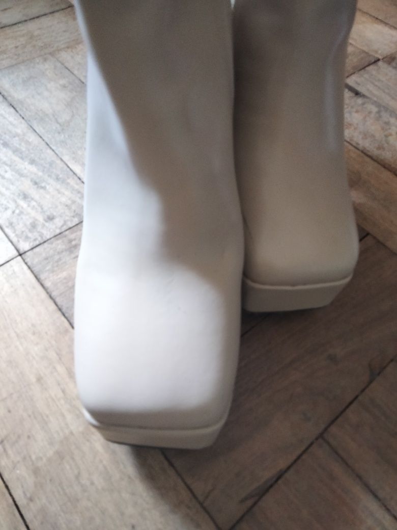 Botas Beges da Seaside