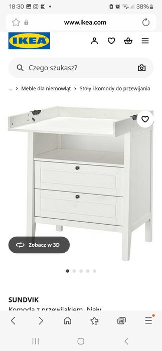 Komoda z przewijakiem