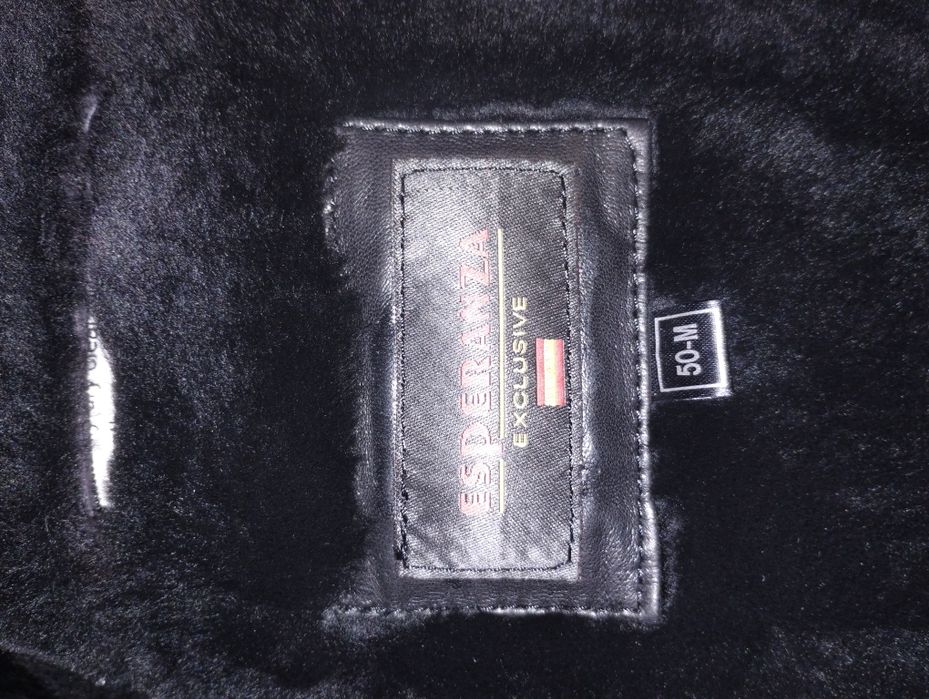 Дублянка чоловіча, шкіряна куртка зимова, дубленка мужская, дубльонка