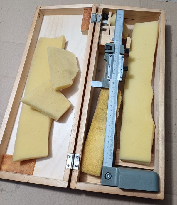 Кутник для перевірки фрезерних станків на точнісь, штангенрейсмас СРСР