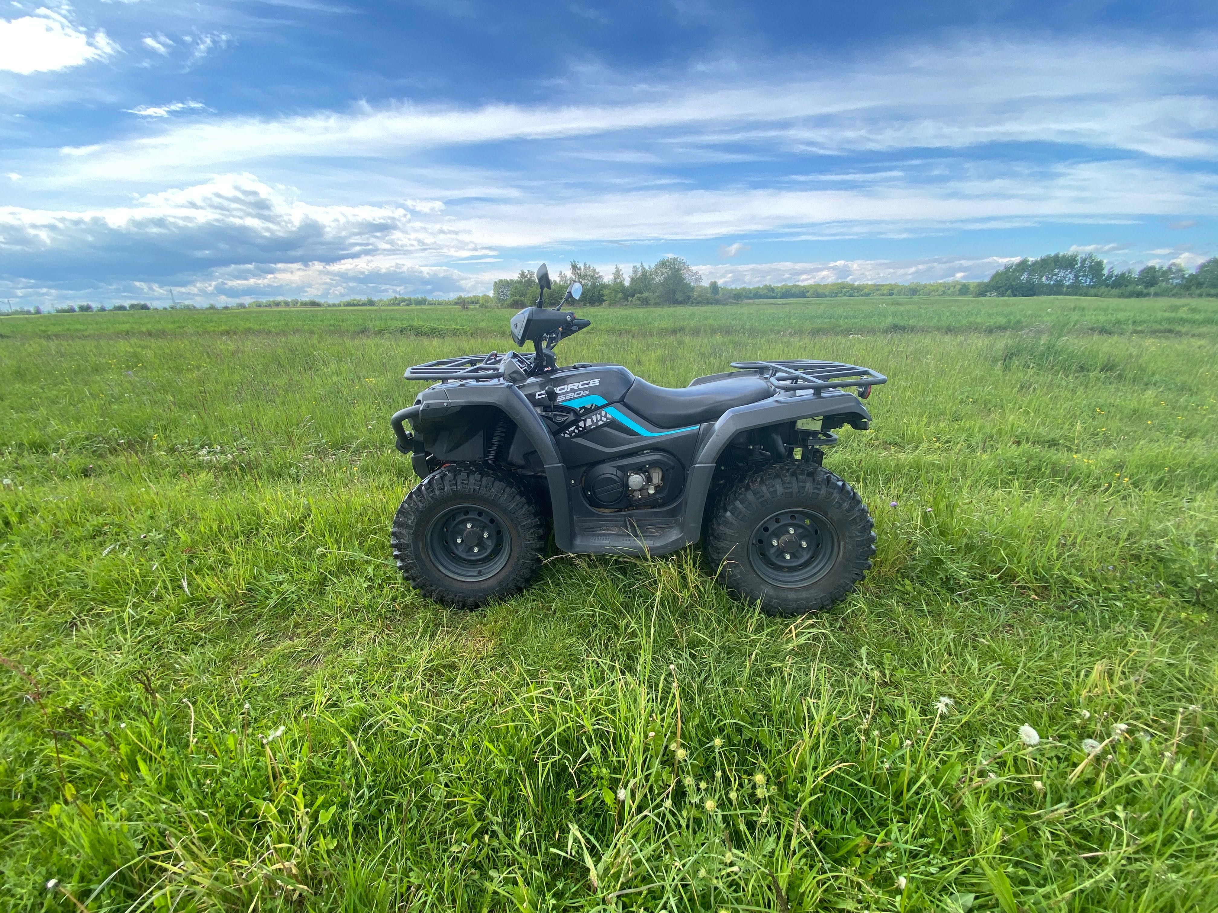 Quad ATV CF Moto CForce 520s 2022r. 4x4 Zarejestrowany Wyciągarka